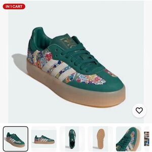 Rare Find Adidas X Liberty London Floral Samba